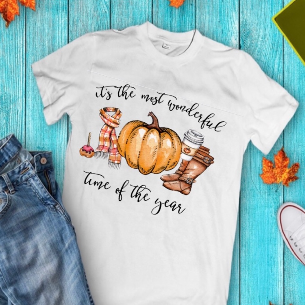 New custom fall Tee